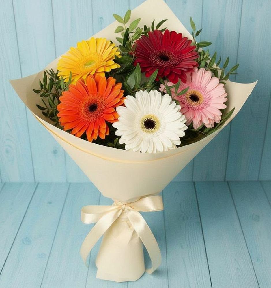 Букет цветов из: Герберы в Константиновке