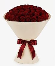 Букет 101 Бордовая роза Блэк Бакарра в Константиновке