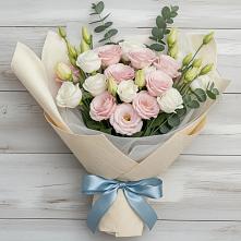 Букет цветов из:  Лизиантусы в Константиновке