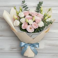 Букет цветов из:  Лизиантусы в Константиновке