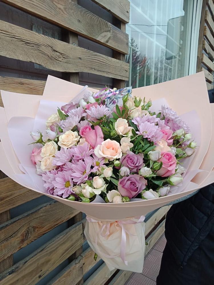 Букет цветов из: Розы и Хризантемы в Константиновке