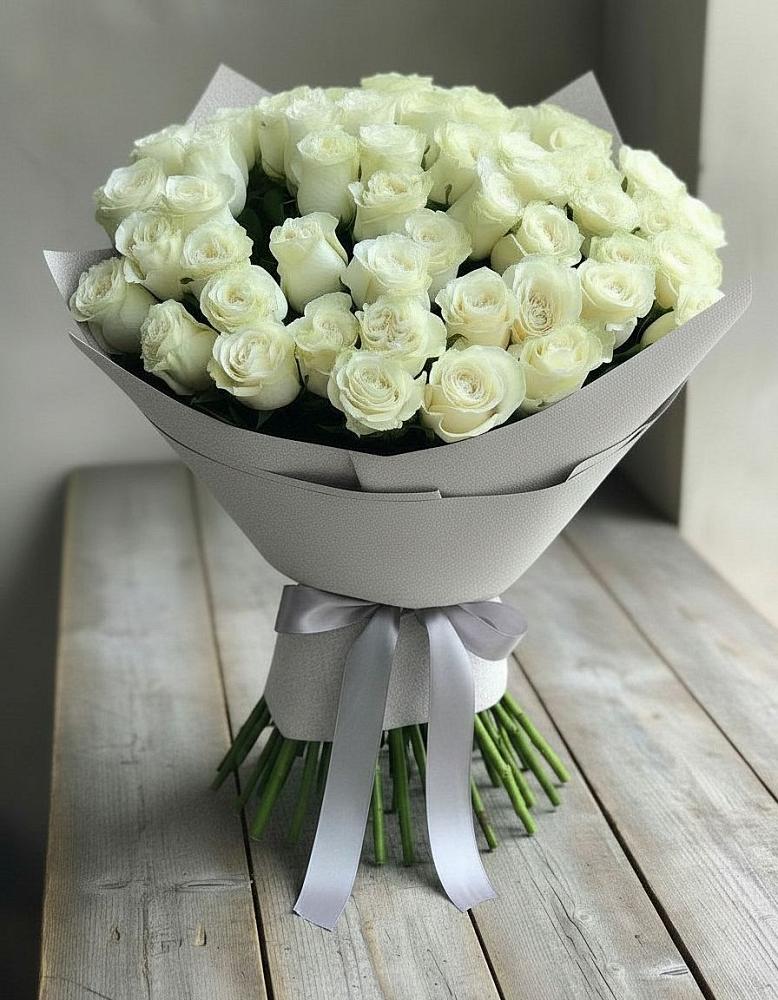 Букет 35 Белых роз в Константиновке