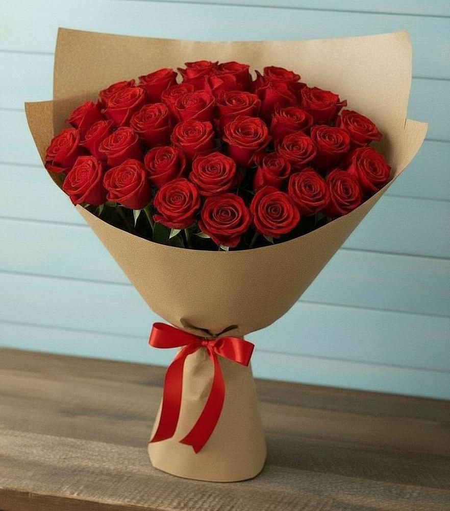 Букет Красные розы Милано в Константиновке