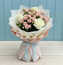 Букет цветов из:  Розы в Константиновке