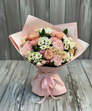 Букет цветов из:  Гвоздики, Розы и Хризантемы в Константиновке