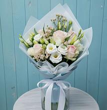 Букет цветов из:  Розы и Лизиантусы #REPLACE_PRED# Константиновке