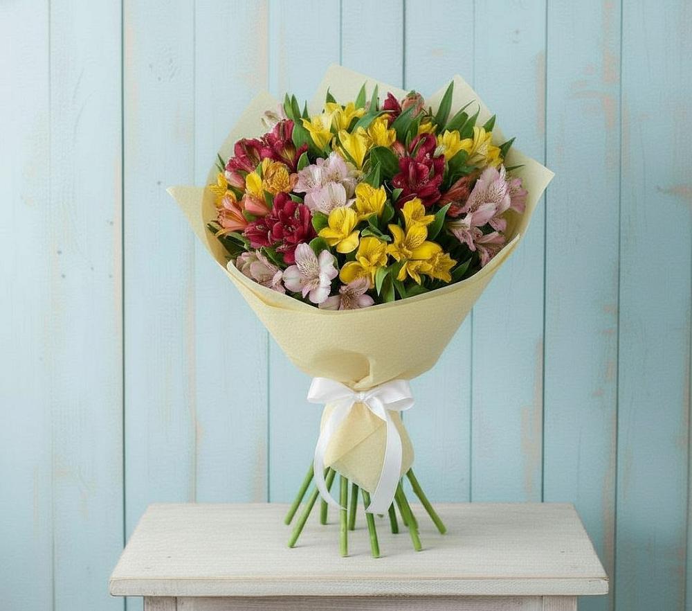 Букет цветов из: Альстромерии в Константиновке