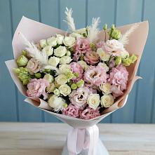 Букет цветов из:  Альстромерии и Розы в Константиновке